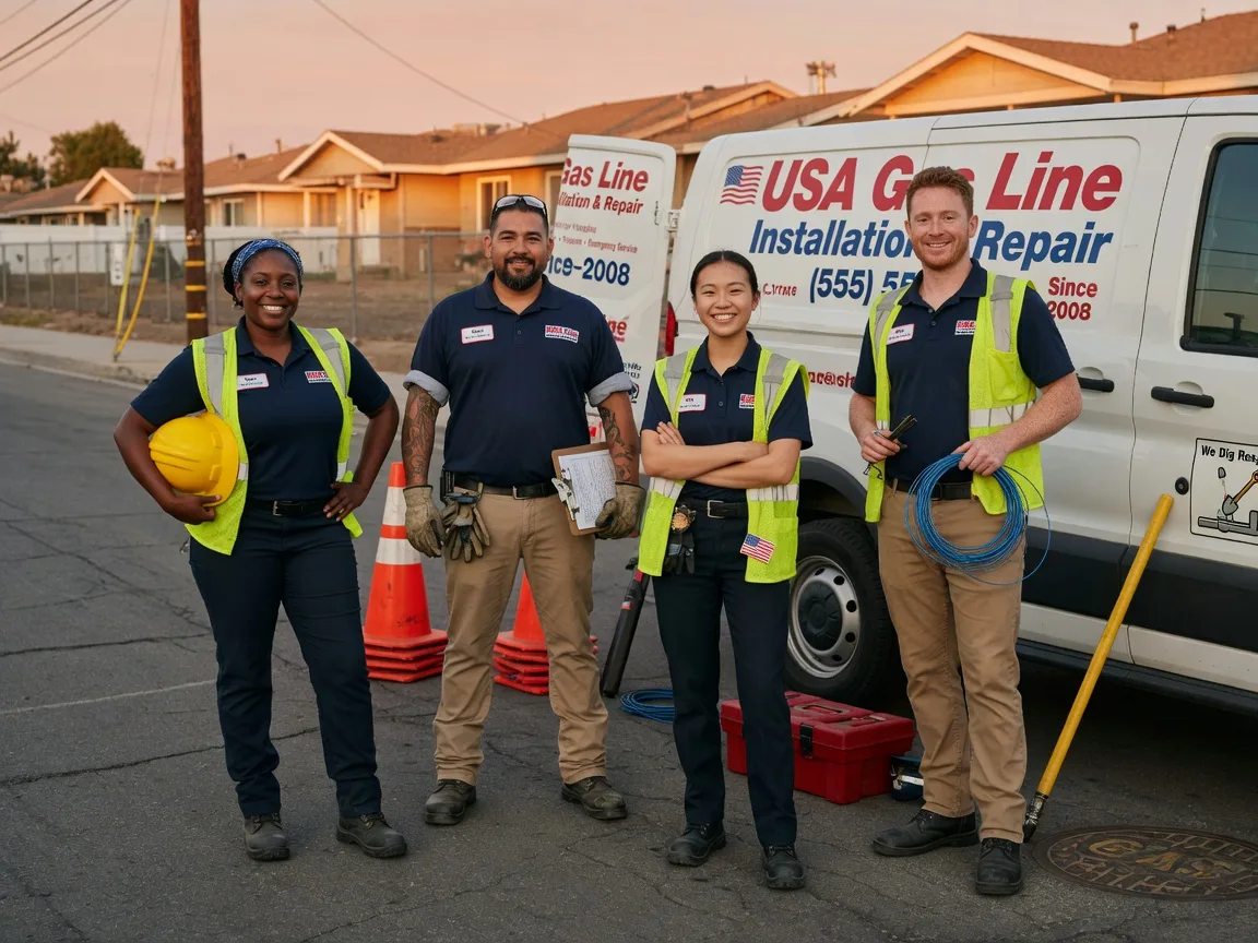 Gas Line Installation company in Summerdale, PA